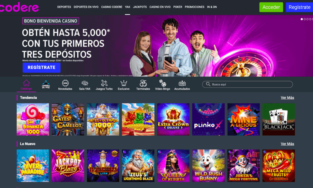 10 Casinos Online Mejores que Codere en México